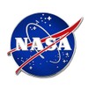 NASA Pin with dual pin posts and deluxe pin clasps