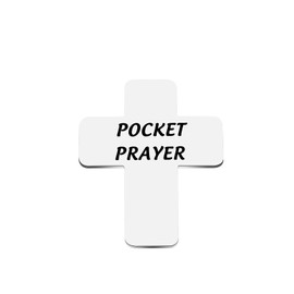 TGBJE Faith Gifts Faith Jewelry Pocket Token Gift Pocket Prayer Gift Inspirational Christian Gift Religious Jewelry (c-pocket prayer)