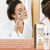 Colour Changing Foundation, Colour Changing Foundation Liquid with 1 Brushes,