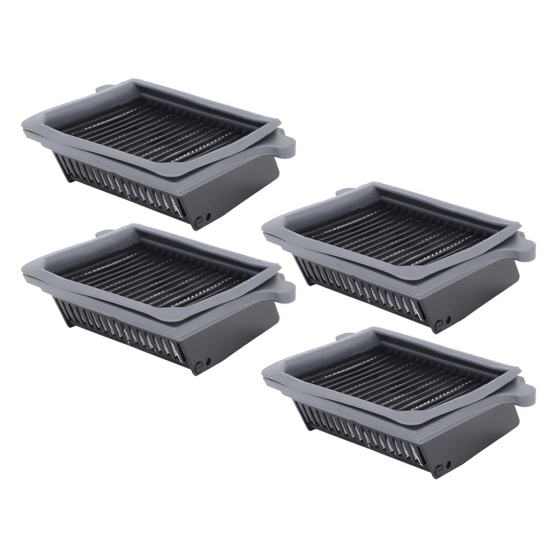 4PCS Vacuum Cleaner Filter Kit ABS Replacement Filter Part Accessories