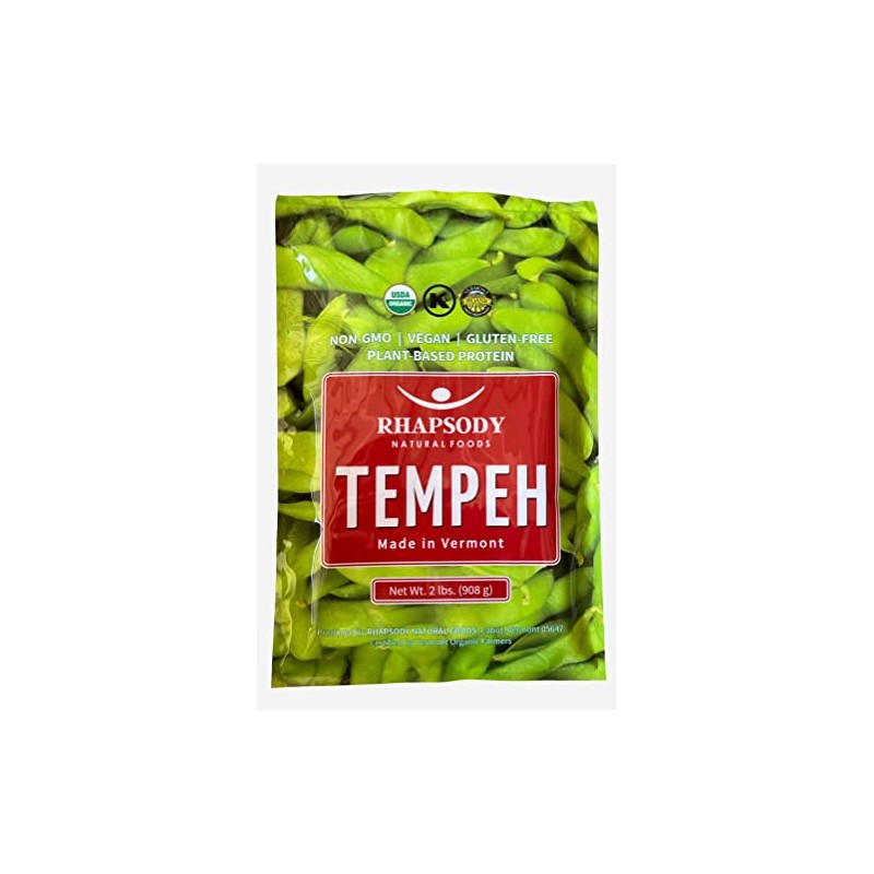 2lb TEMPEH - Organic, Made in Vermont, 32 oz (2