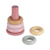 Little Dutch 2007772 Plastic Stacking Tower/Stacking Rings - Pink