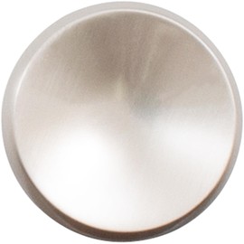 Stone Harbor Hardware Die-Cast Bi-Fold Closet Door Knob, 1-1/2 Inches, Satin Nickel