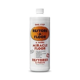 Restore-A-Floor Floor Finish - Wood Floor Polish and Hard Wood Floor Wax to Rejuvenate Floors Including Marble Floors, Vinyl Floors, and Laminate Floors