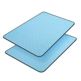 Washable Pee Pads for Dogs, Pee Pads Waterproof Potty Training Pad for Dogs, 89.5 x 59.2cm/34.5"x23", Rusableable Pee Pads Non-Slip Pee Pad Suitable for Puppies and Cats ,2 Pack