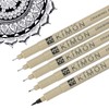 PATIKIL Micro Pen Fineliner Pens Set, 5Pcs Multiliner Fine Point