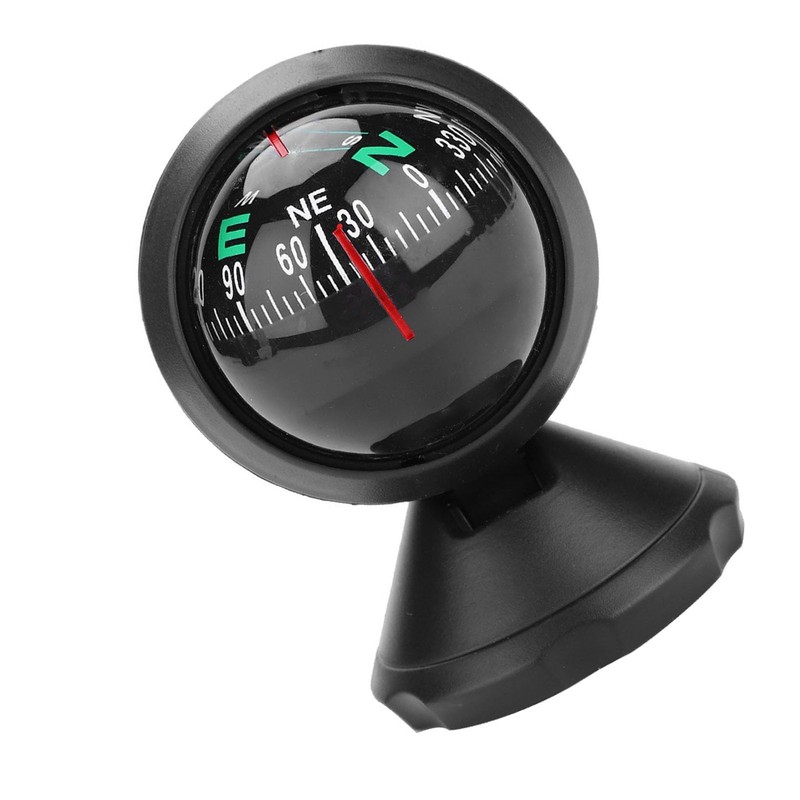 Gegong Adjustable Night Vision Compass for Boats Vehicles Black Marine