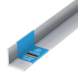thyssenkrupp Angle Profile made of Aluminium, Isosceles, EN AW-6060 in Various Sizes and Lengths
