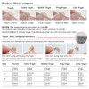 TENPAL Press on Nails 10Pcs with Full Kit - Medium