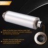 Piclafe 4 Inch Exhaust Muffler, 4" Inlet/Outlet 30" Overall Length