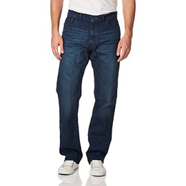Nautica Men's Size Big and Tall Relaxed Fit Jean, Pure Deep Bay Wash, 38W x 36L