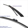 Shopauto Rear Windshield Wiper Arm Blade Assembly Kit Compatible with
