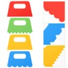 4pcs Plastic Paint Scraper Tool, Plastic Textured Paint Supplies Graffiti