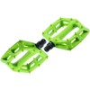 Dmr V6 Plastic Flat MTB Pedals - Green, CrMo Axle/Lightweight
