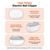 BLESSOURCE Electric Nail Clipper, 3-in-1 Electric Nail Clipper for Babies