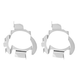 Keenso 1 par de H7 Adapter Holders,Adaptadores para Luz LED H7 en Faro del Coche para Benz Clase B Jetta MK6