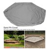 Sandbox Cover Oxford Cloth Sandpit Pool Cover UV Square Pool