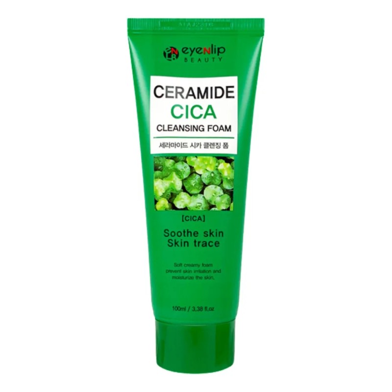 Eyenlip Ceramide Cleansing Foam Cica Espuma Limpiadora Facial Calmante