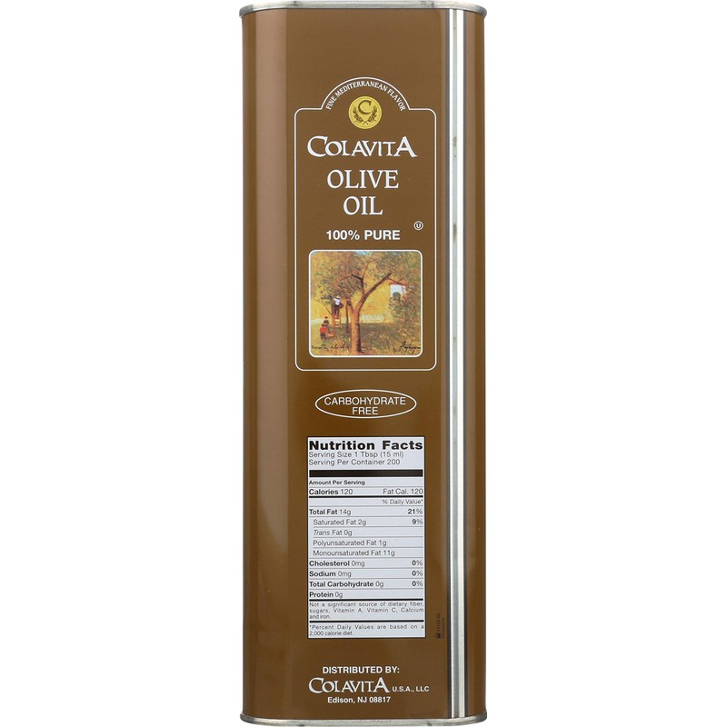 Colavita Olive Oil Tin, 101.4 Fluid Ounce