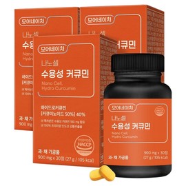 More Nature Nanocell Water-soluble Curcumin, 30 tablets, 3 ea / 모어네이처 나노셀 수용성 커큐민, 30정, 3개