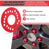 Feekoon 2 PCS Wheel Bolt Pattern Measuring Tool, 5 Lug