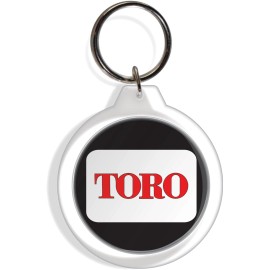 Toro farm garden tractor keychain keyring yard lawn mower part holder FOB