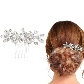 Bridal Wedding Hair Comb Crystal Hair Accessories, Crystal Bridal Headpiece, Bridal Hair Accessories for Women and Girls