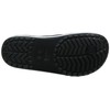 Crocs Unisex Bayaband Flip Flop, Black/White, 11 UK
