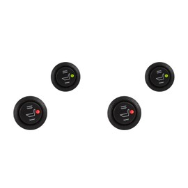 Seat Switch,2X Car Seat Heater Switch Universal 3 Pin Round Heated Rocker Hi Low Off Control