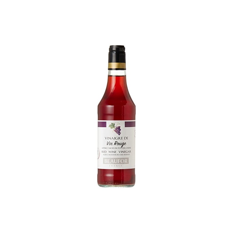 Beaufor Red Wine Vinegar, 16.75 oz