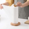Bird Design Wood Paper Towel Holder, Farmhouse Decorative Standing Paper
