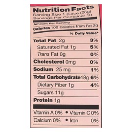 Pamela's Products Figgies and Jammies - Raspberry - Case of 6 - 9 oz.