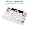 QTEATAK 240 Pcs 24 Value Micro Momentary Tactile Push Button