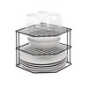 simplywire – 3 Tier Plate Rack - Kitchen Cupboard Organiser