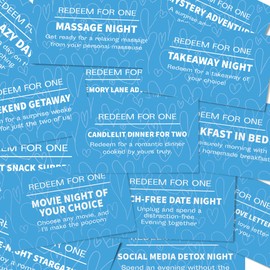 RED OCEAN Coupon Book Husband Edition | Gift For Him| Romantic Love Vouchers for Husband, Couple Gift for Valentines Day, Birthdays & Christmas | Gift For Husband, Couple, Partner