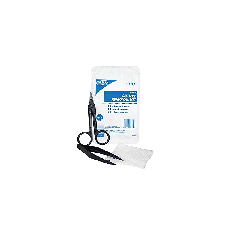 Dukal 15100 Suture Removal Kit, Sterile
