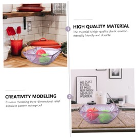 Living Room Snacks Storage Tray Creative Candy Plate Container for Home Snackle Box Container for Nuts Candy Fruit and More