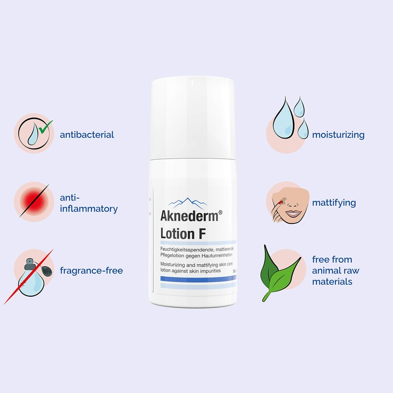 AKNEDERM Lotion F 2X30 ml