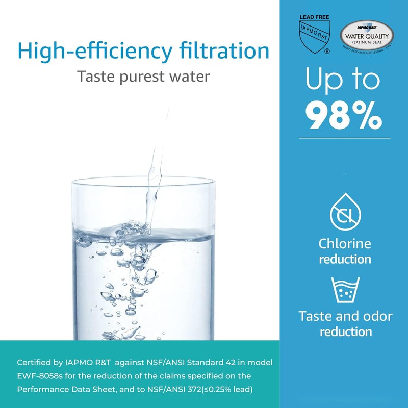AQUACREST AP517 Under Sink Water Filter, Replacement for Aqua-Pure AP517,