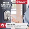 Keyless Entry Keypad Deadbolt Door Lock, Zinc Alloy Sabbath Lock