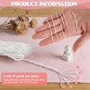 10PCS 8m Glow in the Dark Embroidery Thread,6-Ply Polyester Thread