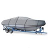 SBU Grey Boat Cover Compatible for Mariah G21 Cuddy Cabin