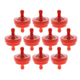 AUTOKAY Lawn Mower 1/4" Inline Gas Fuel Filter Replacement for Briggs Stratton 298090 298090S Toro 42-5240 56-6360 John Deere AM107314 LG298090 LG298090S PT4265 Pack of 10