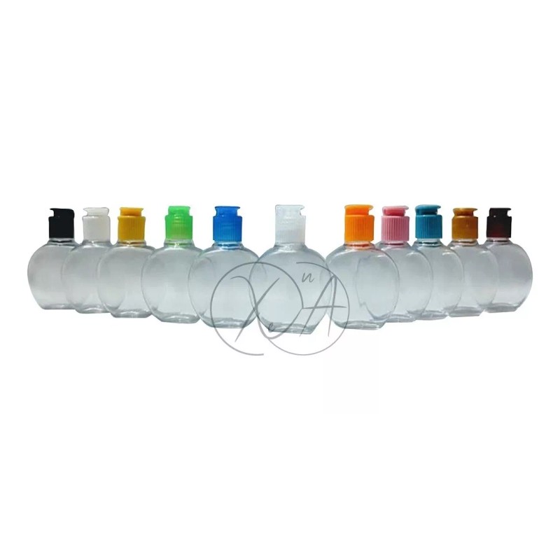 Pet 50 Botella Envase 30 Ml P/ Gel Antibacterial Tapa