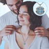 Aromatherapy Essential Oil Diffuser Necklace Jewelry for Women Men,Silver Cross
