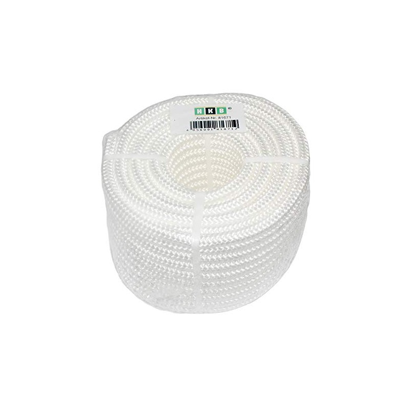 HKB ® Polypropylene Rope 20 m x 8 mm White