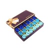 Cisixin 18 Pieces Rose Scented Soaps in Gift Box (Blue)