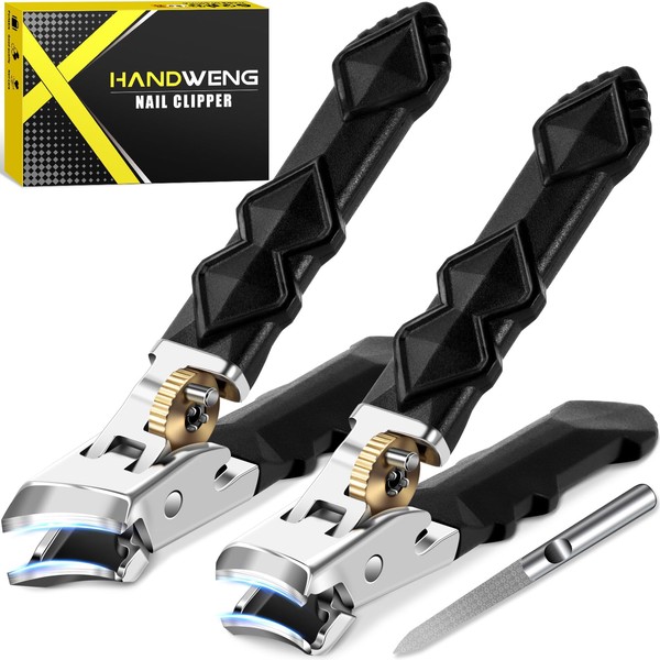 Toenail Clippers for Thick Nails for Seniors, Wide Jaw Opening