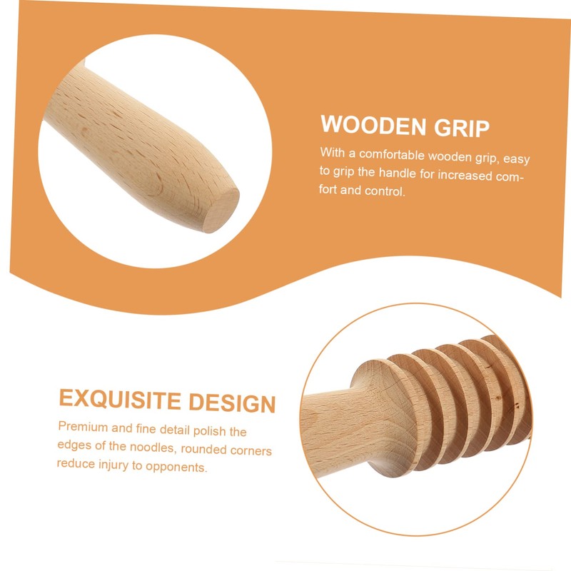 Pasta Rolling Pin Pizza Rolling Pin Wood Dough Roller Pastry