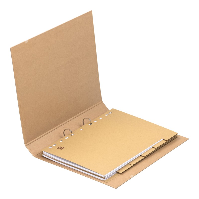 Oxford Recycled A4 Ring Binder, Touareg, 2 Ring Folder, Beige